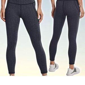 Under Armour Women's Black Leggings Reflect Heat Gear